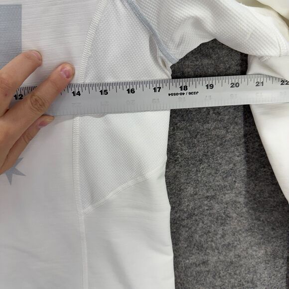 Nike Activewear T-Shirt Men S Small White Nike Pro Dri Fit Long Sleeve Fitted - Picture 6 of 8